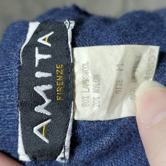 Vintage lambswool turtleneck sweater - Picture 4 of 4